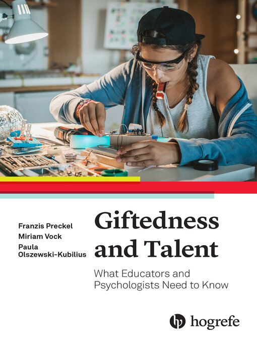 Title details for Giftedness and Talent by Franzis Preckel - Available